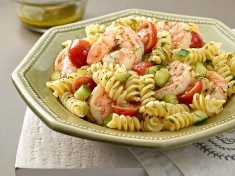 A Fishy Pasta Salad for PCOS