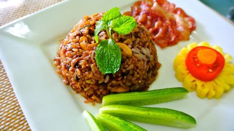 Vegetable Brown Fried Rice: Nutritious Recipe for PCOS