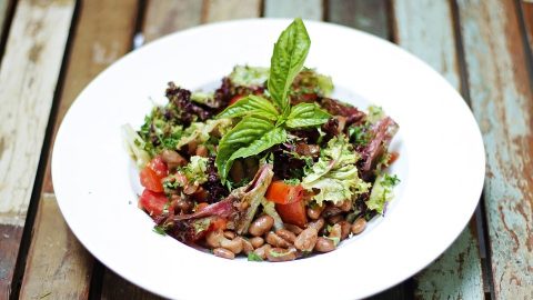 Kidney Beans Green Salad: Tasty Way to Eat your Rajma