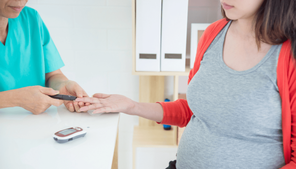 Polycystic ovarian syndrome gestational diabetes